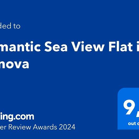 Romantic Sea View Flat In Genova Exterior foto